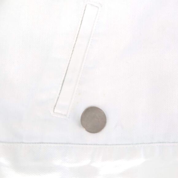 Desigual Striped Patchwork Blue White Denim Chaq Lollypop Jacket - Size M - NWT - Picture 8 of 16